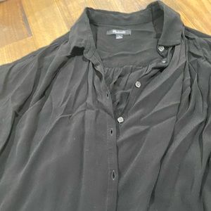 Madewell Central Drapey shirt 🖤